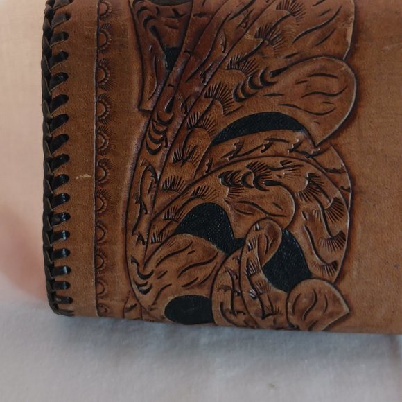 LIKE NEW!! Genuine 100% Leather Wallet Women's Rosie - Picture 4 of 16